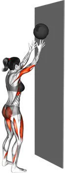 Medicine-Ball Wall Ball thumbnail thumbnail