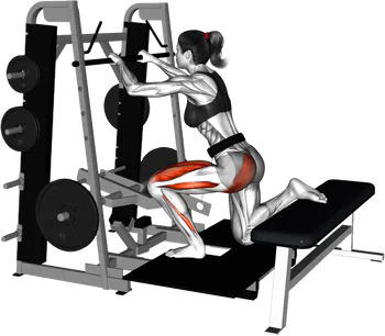Lever Bulgarian Split-Squat thumbnail thumbnail