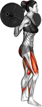 Barbell Walking Lunge thumbnail thumbnail