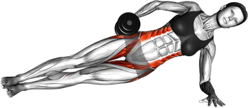 Dumbbell Side-Bridge thumbnail thumbnail