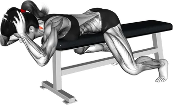 Lying Weighted Neck Extension thumbnail thumbnail
