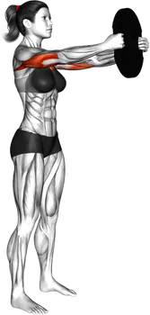 Weight-Plate Standing Press thumbnail thumbnail