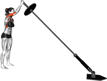 Single-Arm Shoulder Landmine Press thumbnail thumbnail