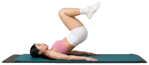 Alternating Lying Reverse Leg Crunch demo video 2