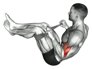 Towel Two-Leg Reverse Bicep Curl thumbnail thumbnail