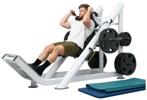Sled Hack Squat demo video 3