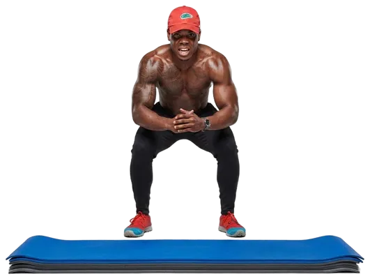 Lateral Shuffle Tap Squat demo video 3