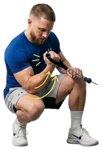 Cable Wrist Curl demo video 2