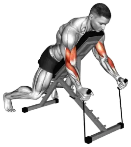 Band Prone Incline Hammer Curl thumbnail thumbnail