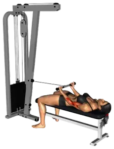 Cable Lying Concentration Curl thumbnail