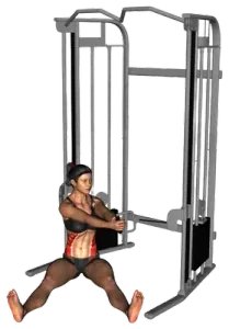 Cable Floor Seated Twist thumbnail thumbnail