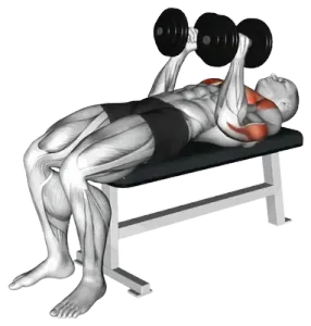 Dumbbell Close-Grip Bench Press demo video 2