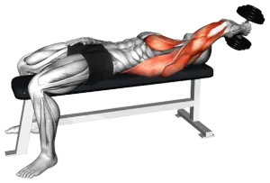 Dumbbell Single-Arm Pullover thumbnail thumbnail