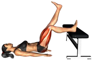 Glute Bridge with Single-Leg & Elevated thumbnail