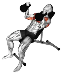 Kettlebell Incline Palm in Press thumbnail thumbnail