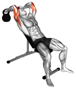 Kettlebell Incline Triceps Extension thumbnail thumbnail