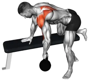 Kettlebell Double Rear-Delt Row demo video 2