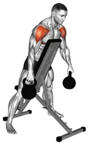 Kettlebell Standing Prone Lateral Raise thumbnail thumbnail