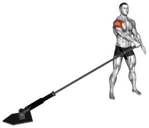 Lateral Landmine Raise thumbnail thumbnail