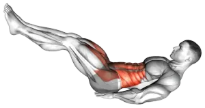 Hip Lift Leg Raise with Head Up thumbnail