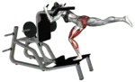 Machine Lever Single-Leg Hack Squat Deadlift thumbnail thumbnail