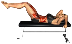 Lying Hip Leg Raise thumbnail