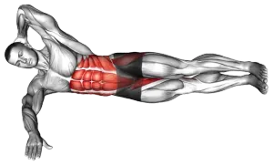 Oblique Crunch with Straight-Leg Lift thumbnail