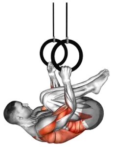 Ring Knee-Tuck Row thumbnail thumbnail