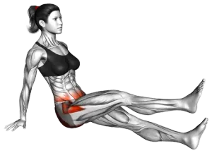 Seated Cross-Leg Hold Stretch thumbnail thumbnail