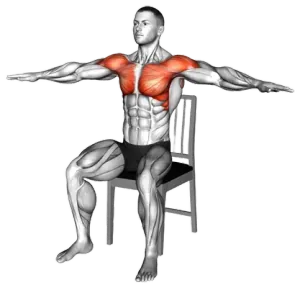Chair Seated Underhand Arm Circles thumbnail thumbnail