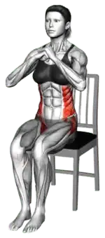 Alternating Chair Seated Twist Abduction thumbnail thumbnail