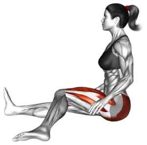 Alternating Seated Quad Stretch thumbnail thumbnail