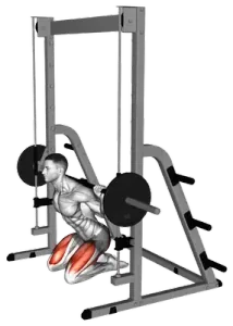 Smith-Machine Kneeling Hip Thrust thumbnail thumbnail