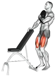 Weighted Sissy Squat demo video 2