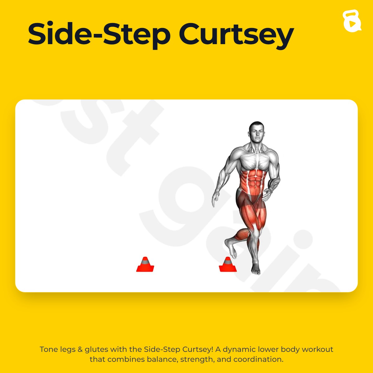 Side-Step Curtsey | JustGains