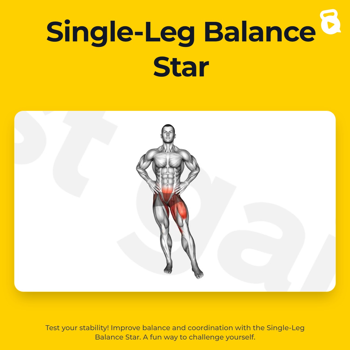 Single-Leg Balance Star | JustGains